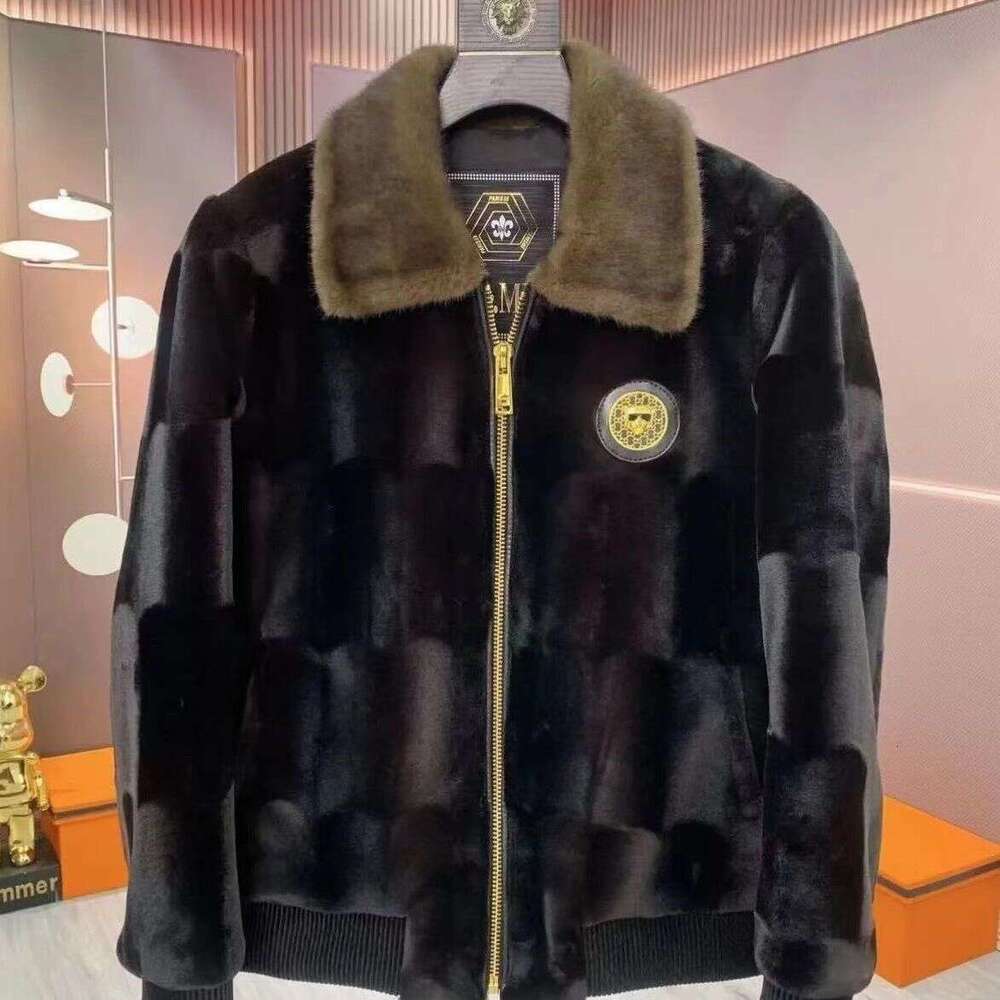 Autumn And Winter Oversized White Faux Fur Coat With Hood Long Sleeve Casual Loose Fluffy Jacket For Men Style 2024 F21