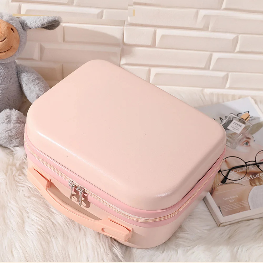 Pink waterproond explosion-proof small New travel womens makeup bag size 30-15.5-23cm 241021