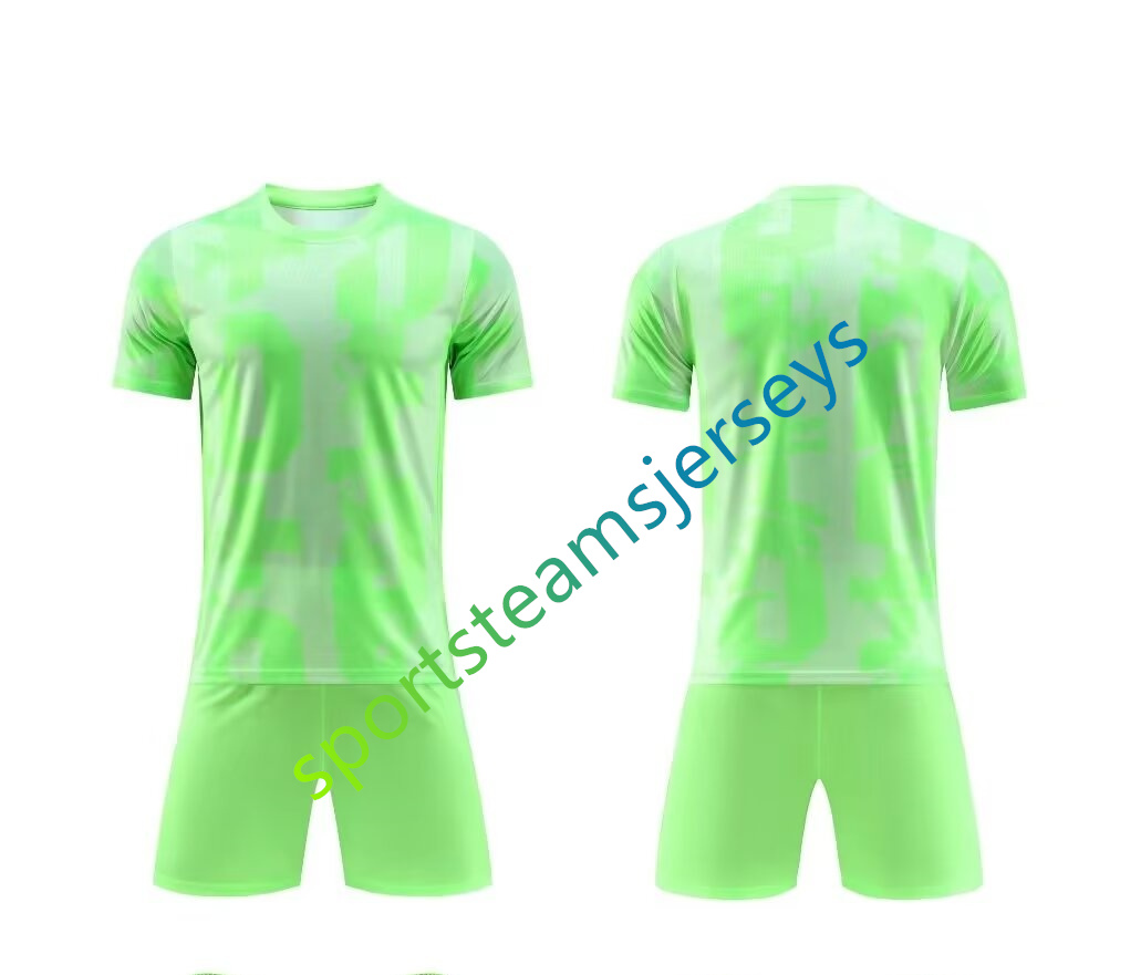 Customizable Football Jersey Set - Shorts Included for 2024 Season by Dhgate
