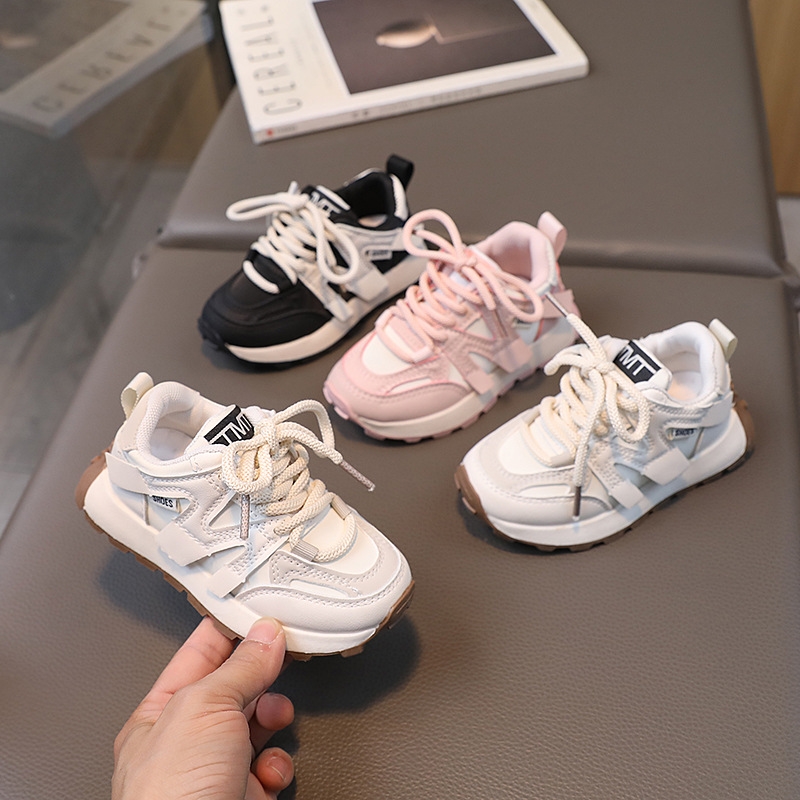 Kids' Spring Sneakers: Stylish Comfy for Boys & Girls - Free Shipping dh3628137
