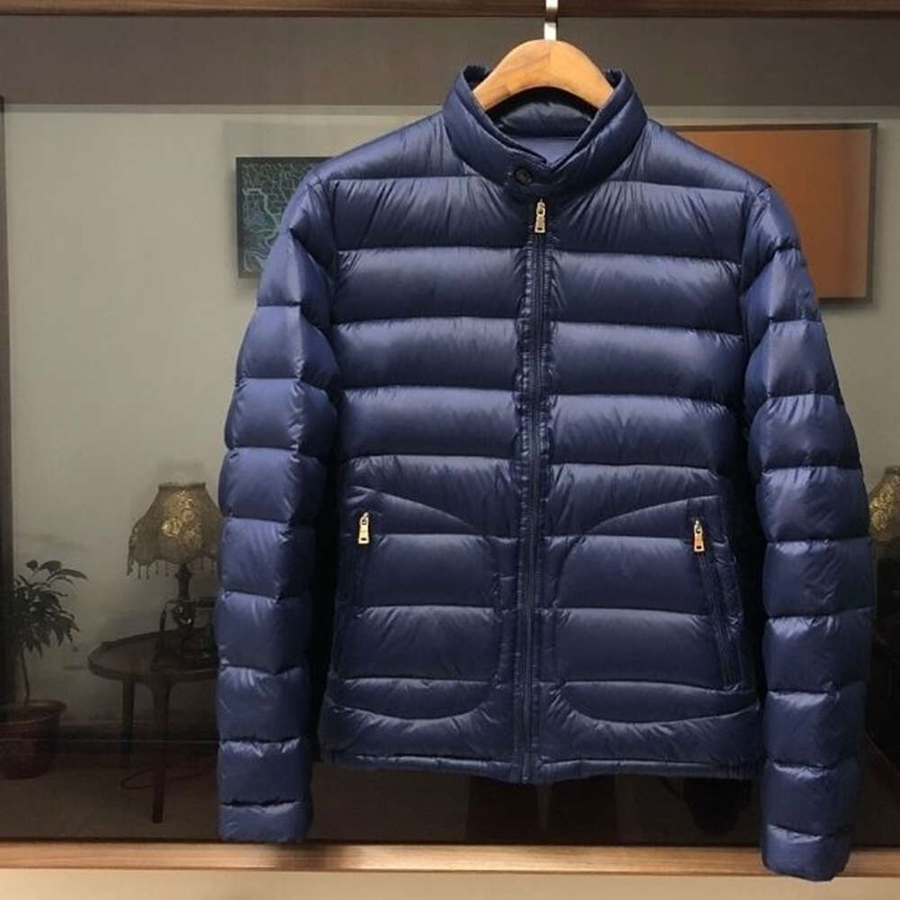 Original Brand Winter High Quality Men Slim-Fit Stand-Up Collar Business Casual Jacket Lightweight White Duck Down