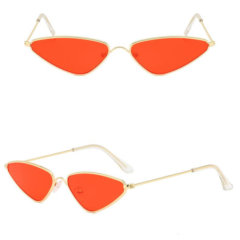 New Fashion Small Frame Film Triangle Women's Personalized Sunglasses
