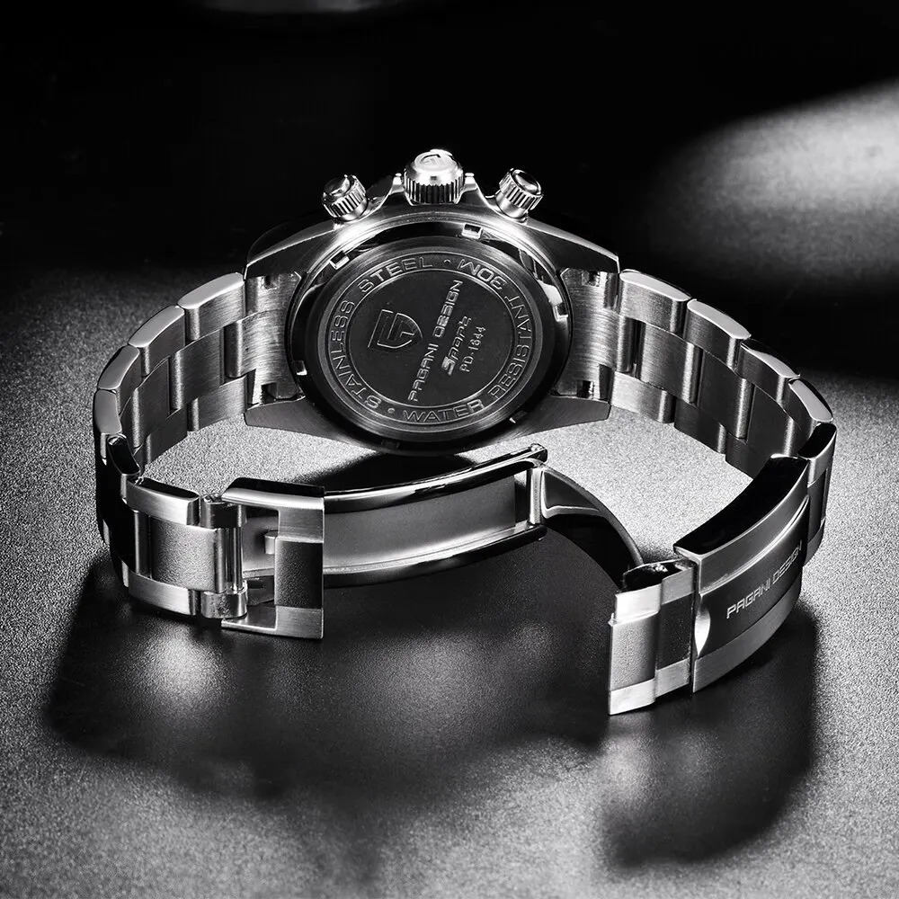PAGANI Mens Watch Quartz Business Watch Mens Watch Top Watch Mens Chronograph VK63 241009CJ