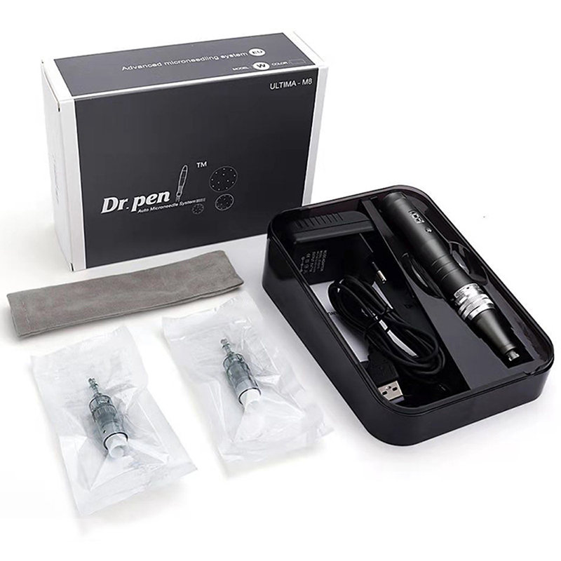 Wireless Dr.pen M8 Home Use Skin Care Beauty Dermapen MTS Tools Derma Dr Pen Ultima M8 Micro Needling System Meso Therapy Machine With 16 Pins Cartrid