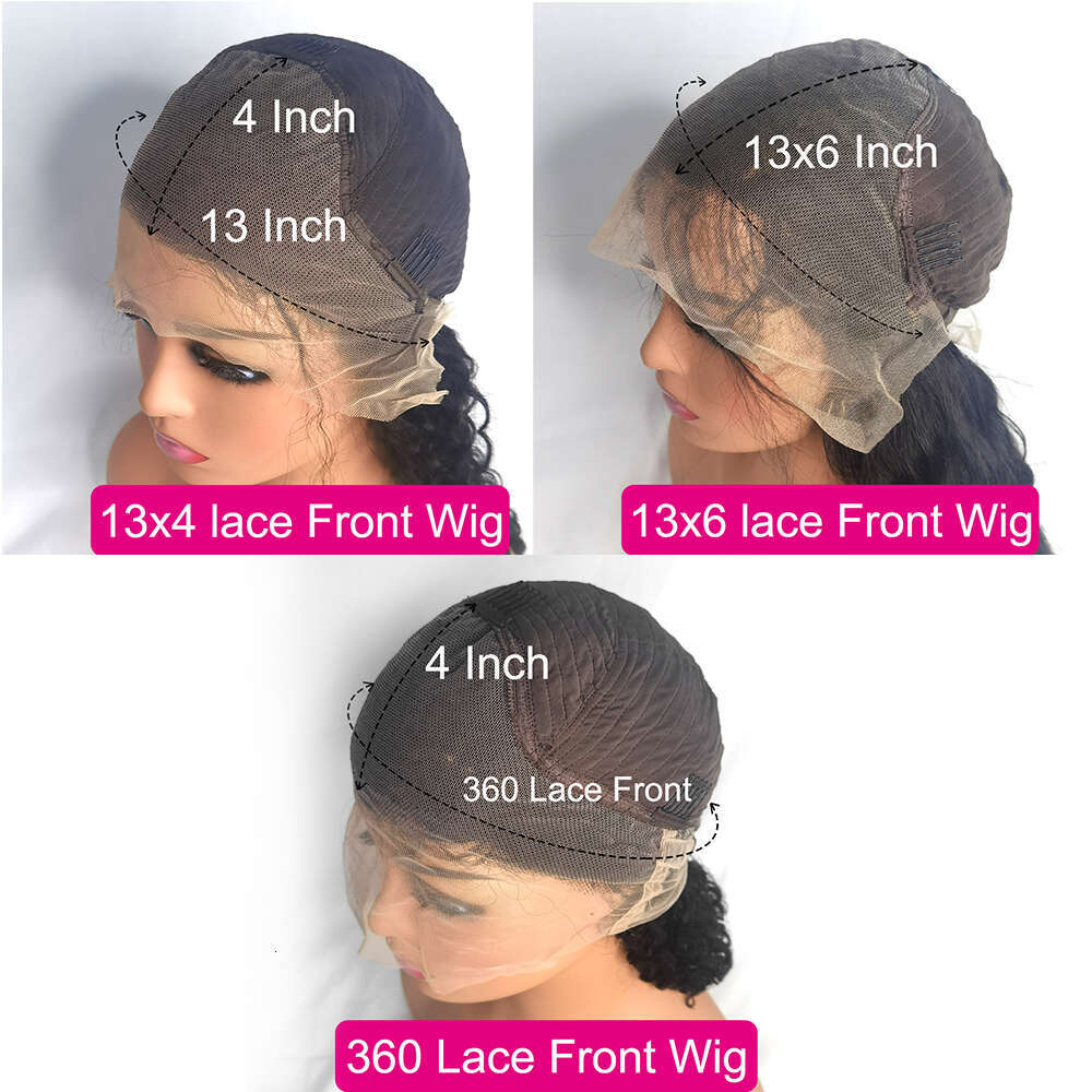 13x6 Hd Transparent Frontal Human Hair Wigs Brazilian Remy Pre Plucked Bone Straight 13x4 Lace Front Wig For Women