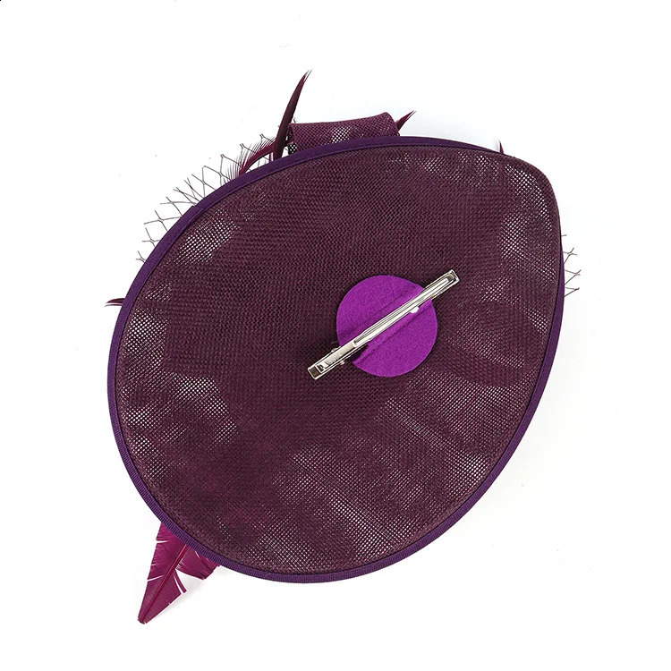 Charm Church Hat Pearl Mesh Bow Makeup Womens Wedding Hair Accessories 241021CJ