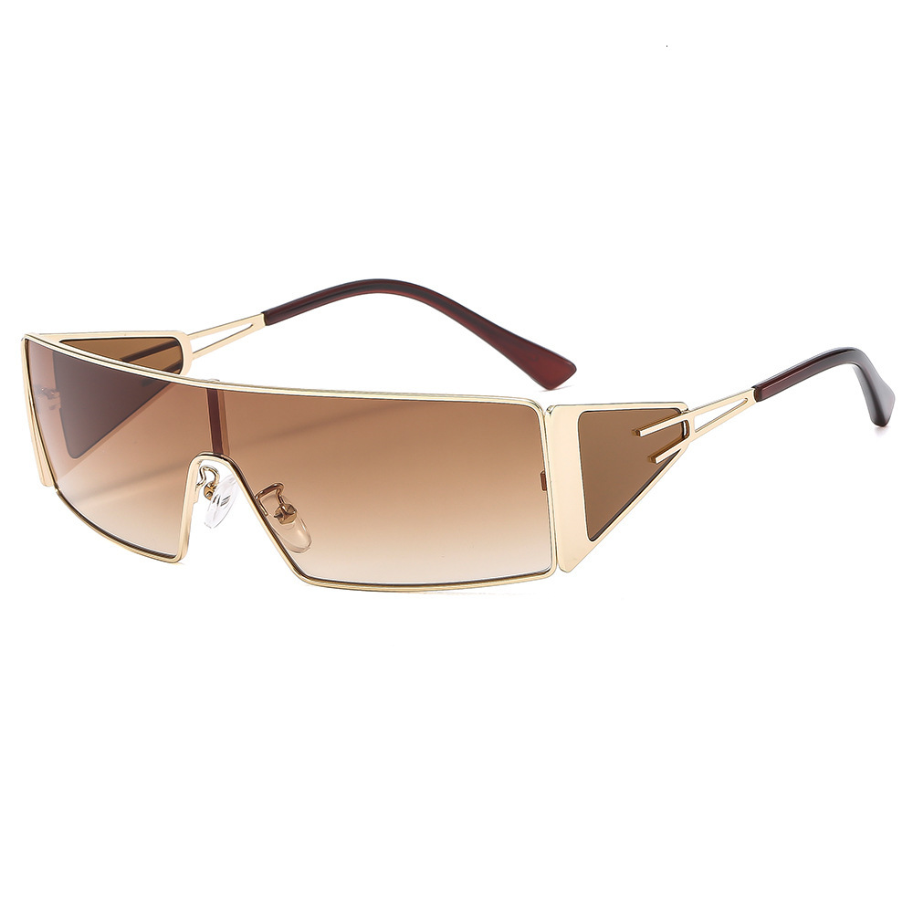 New Metal Fashion Future Technology Internet Celebrity Trendy Sunglasses