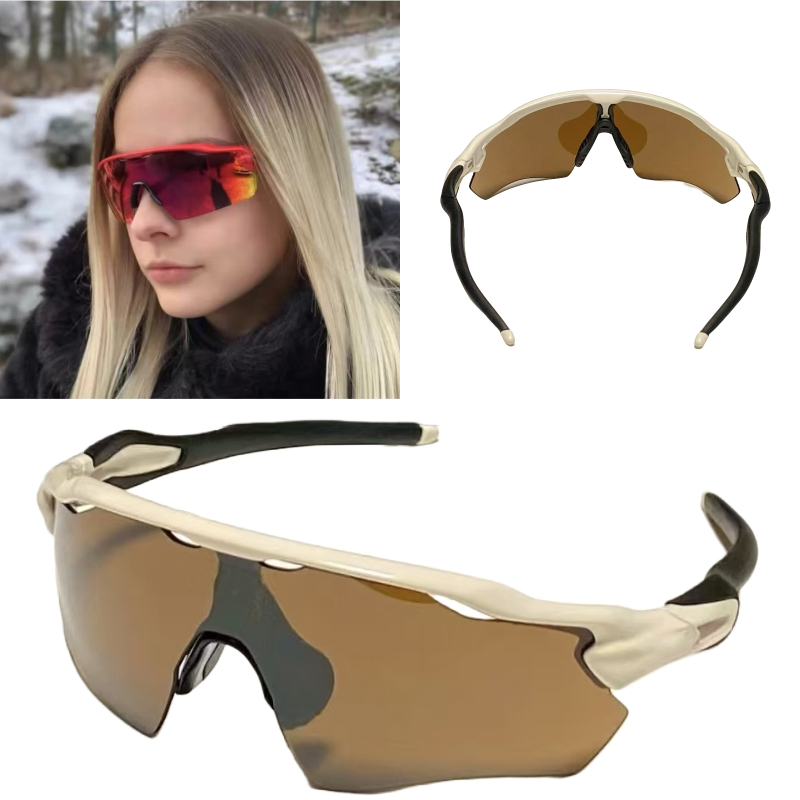 Polarizing Cycling Windproof Sunglasses Outdoor Sports Running Sunglasses Bike Goggles UV400 Women Mens Sunglasses Transparent Glasses Luxury Sunglasses