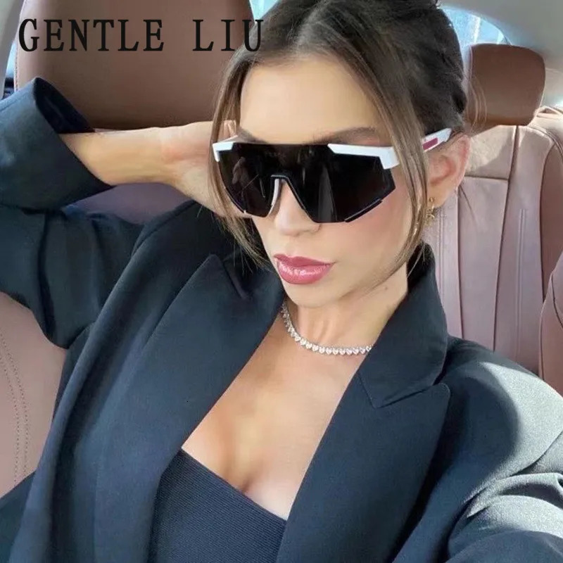 Super sized Y2k sports sunglasses for men and women er fashion punk outdoor bicycle sunglasses 2000 goggles 241022