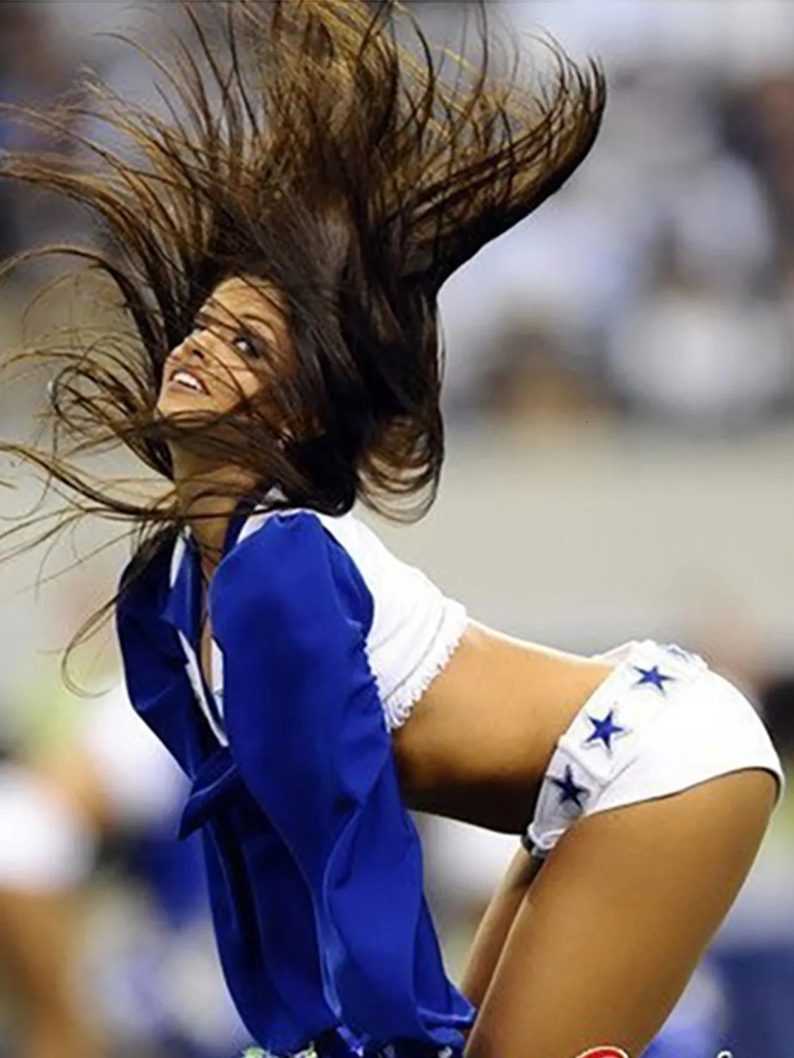 Sexy High School Gymnastics Sports Meeting Dallas Cowgirl Cheerleading Fancy Dress Halloween Party Racer Cheerleader Cosplay Cos 241022