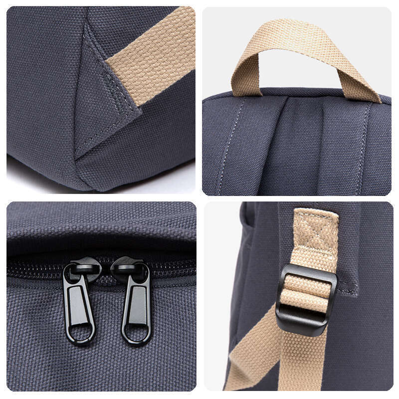 35L School Backpack For Women Lightweight Canvas Daily Rucack 15.6 Inch Laptop Bag Casual Unisex Travel Daypac