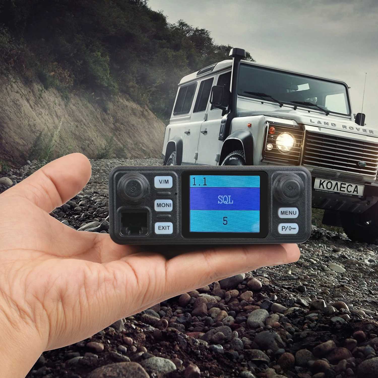 25W Dual Band VHF/UHF Interphone Walkie Talkie, AI Noise Reduction, FM Scrambler, Vox, Mini Mobile Radio IC-980 Pro dh5727163