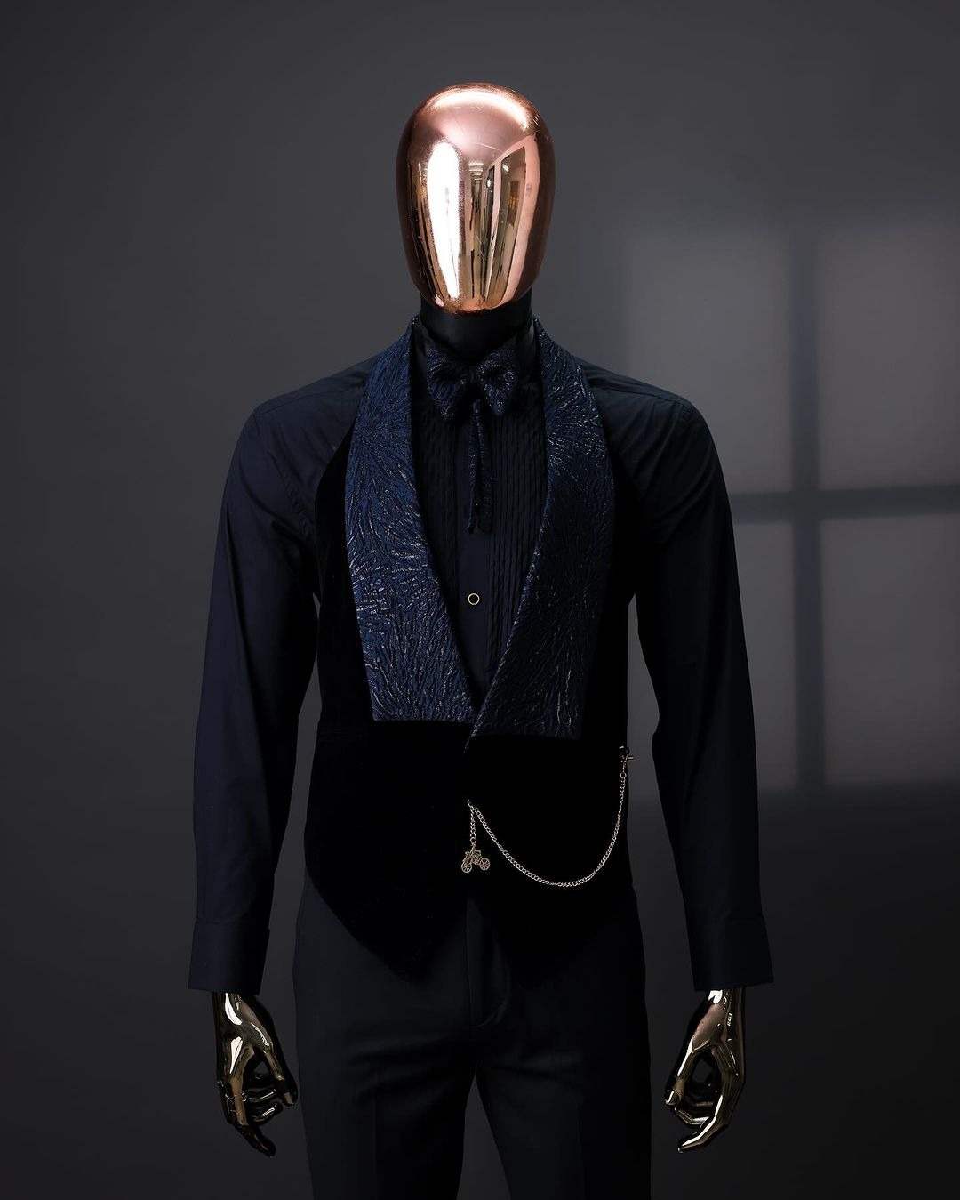 Sparkly Wedding Suits Peaked Lapel Jacket 3 Pieces Set Men's Tuxedo One Button Tailored Dinner Prom Groom Blazer Custom Made (Coat+Pants+Vest)