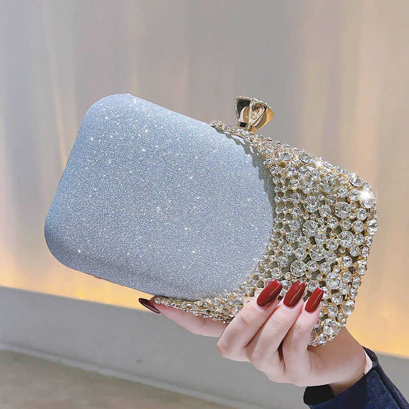 CMM New Party Diamond Set Evening Dress Bag Evening Dress Banquet Handheld Bag Evening Banquet Bag Bag Women