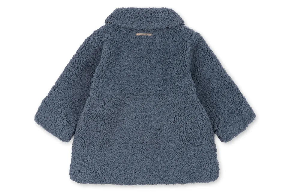 Autumn Winter KS Baby Girls Lambswool Fluffy Coat Kids Clothes Girls Thicken Warm Embroidered Jackets Cartoon Coats Outerwear 241022