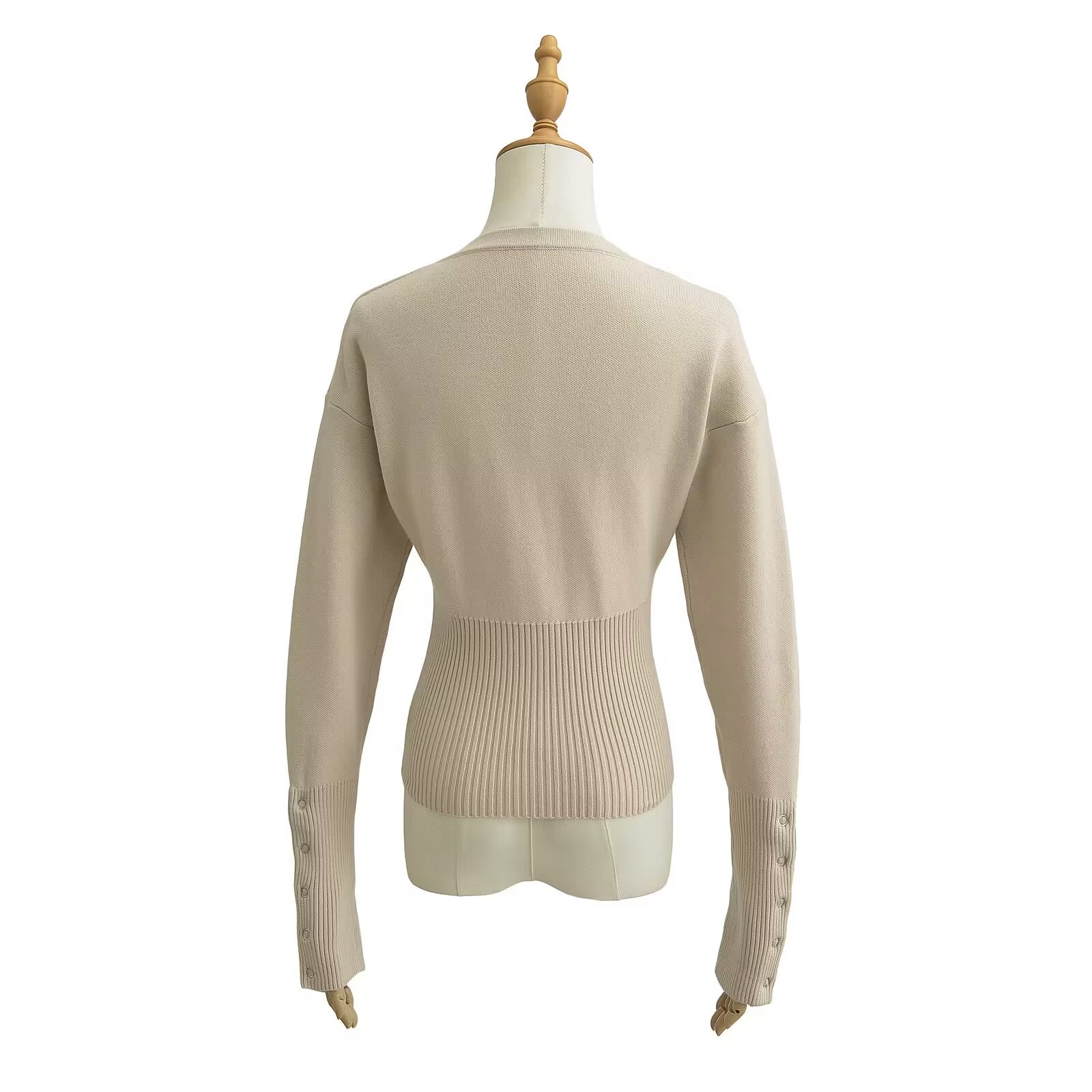Women's Blouses Women Cardigan Sweaters Long Sleeve Open Front Button Down Crop Cardigans Slim Fitted Casual Knit Outwear