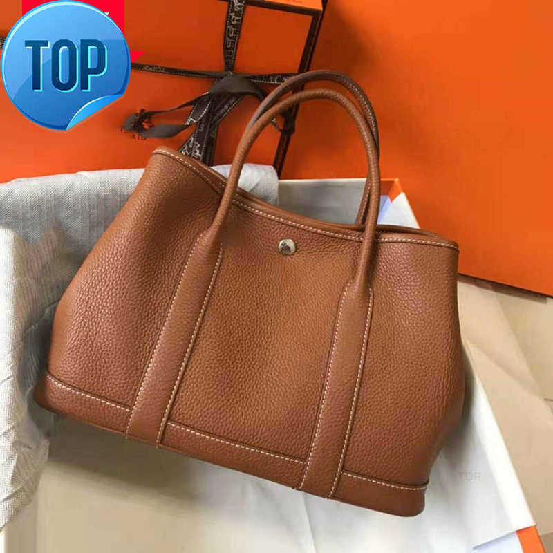 Top Quality 7A+ garden party Bag Women Purse Designer Tote Bucket Bags Handmade Handbags Classic Fashion Togo Leather Wallet Sac De Luxe FemmeAhg