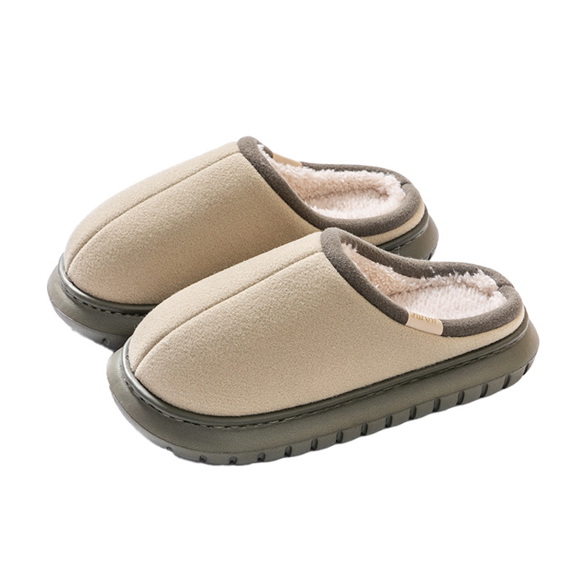 Women's Flat Sandals: Slip-on Designer Sliders, Warm Non-slip Rubber House Shoes 233b