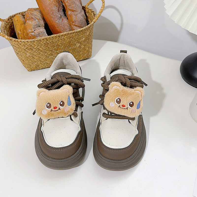 Winter Velvet Warm Versatile Casual Board Shoes