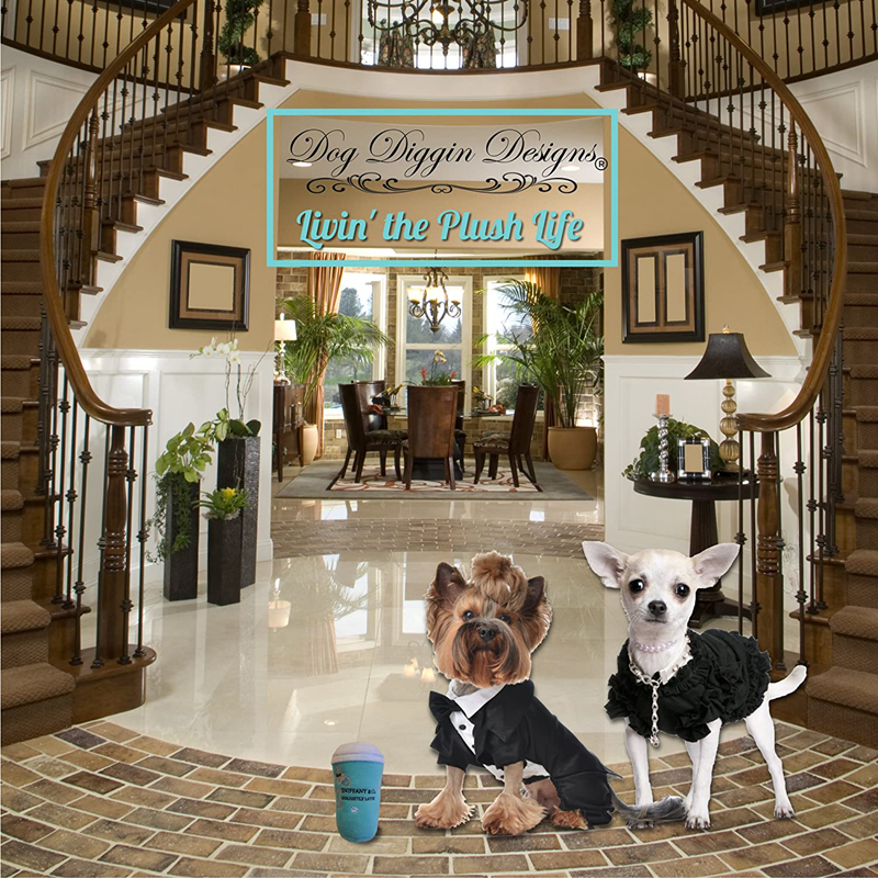 Designs Runway Pup Collection Unique Squeaky Parody Plush Dog Toys Puppy Plush toys Dog Bones, Balls & More Thinking Outside The Box Dogs Christmas Gi