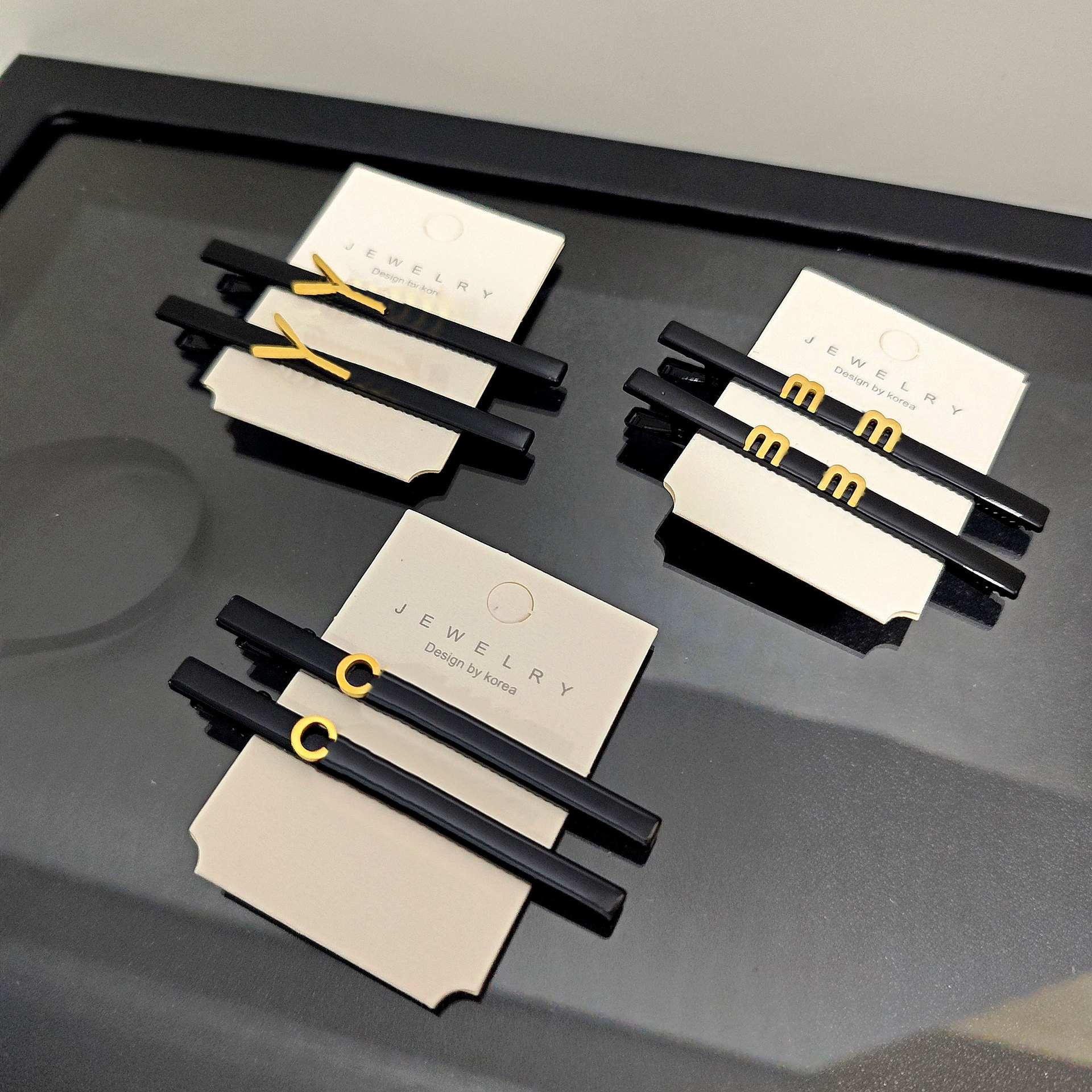 New Black Barrette Popular Trendy Design Hair Accessory For Women Exudes Elegance High End Charm Hair Clip