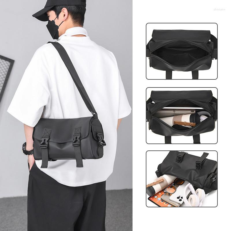 Bag Street Trendy Messenger Boys Po Functional Toog Style Japanese Crossbody Personalized All-match Shoulder For Men e90a