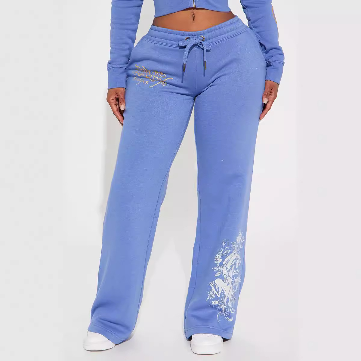 Womens Tracksuits Comfortable and Stylish Activewear Suit for Women with Dragon and Butterfly Motifs Y2K