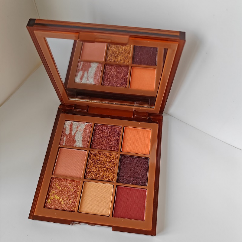 9 colors Eyeshadow Makeup Palette brown caramel toffe chocolate Eye Shadow womans Christmas Beauty gifts