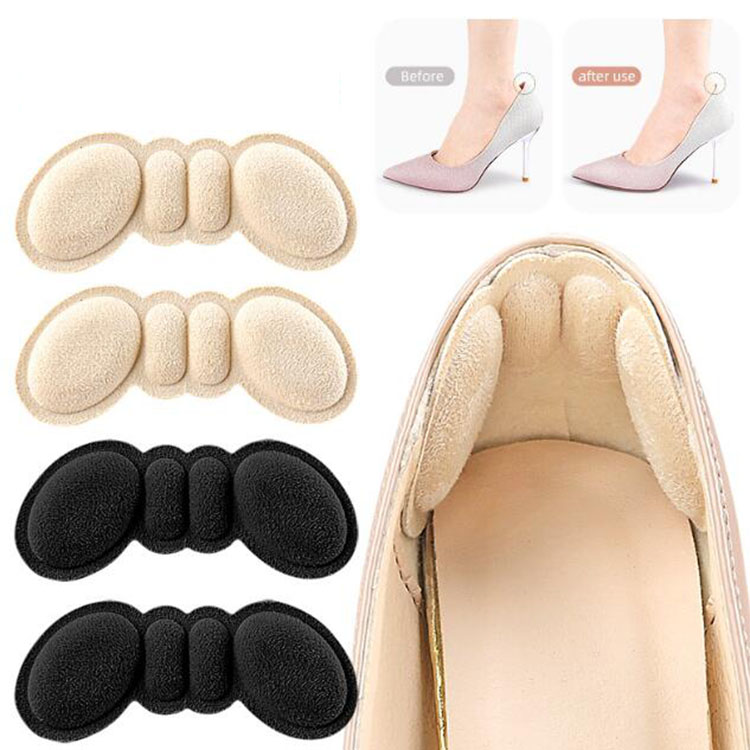 Heel Pads for Shoes Too Big, Shoe Inserts for Loose Shoes, Heel Grips Protectors for Blisters Pain, Filler Make Shoes Fit Tighter, Rubbing, Prevent Sl