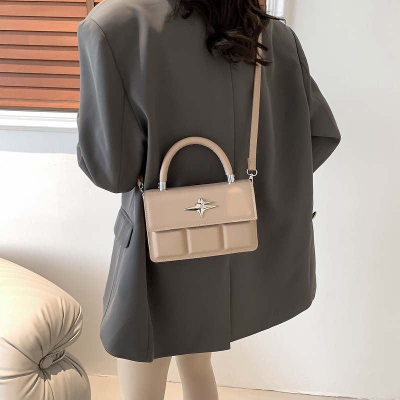 2025 Designer Women's Shoulder Bag 3 :Simple Casual Style Fashion Versatile Handbag Retro Solid Color,Black/White/Brown/Khaki/Fuia,Free shipping 
