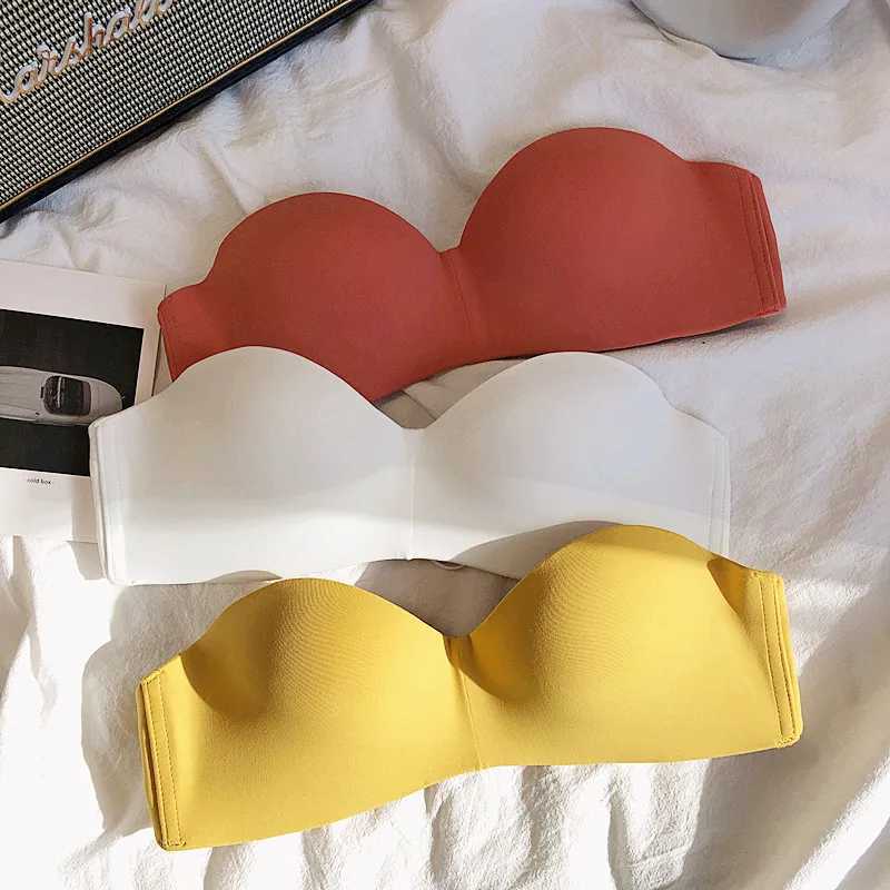 Sexy Half Cup Bras Seamless Lingerie Gather Push Up Underwear One-Piece Women Corset Breathable Wireless Bralette Soutien GorgesX2410