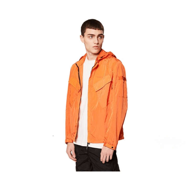 Spring And Autumn Outdoor Sports Loose Cardigan Hooded Nylon Men's Hoodie Jacket