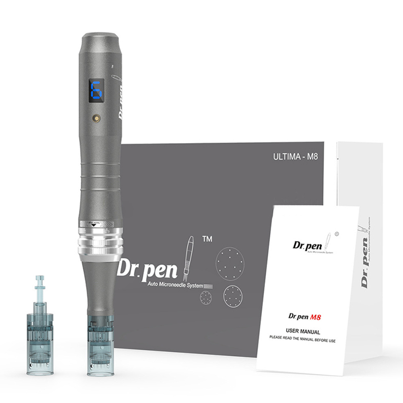Professional Microneedling Wireless Derma Dr Pen ULTIMA M8 Dermapen MTS Kit With 16-Pin Needles Cartridges For Home Use Face Skin Care Dr.pen M8 Meso 