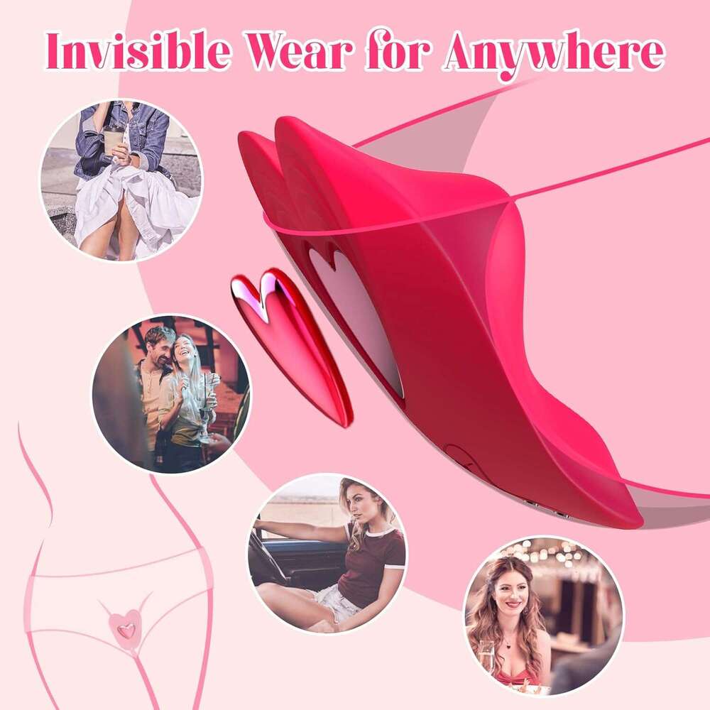 Remote Control Vibrator Couples Sex Toys, App Cellphone Wearable Vibrator with Remote, Vibrating Panties with 10 Vibration Settings, Mini Bullet Vibra