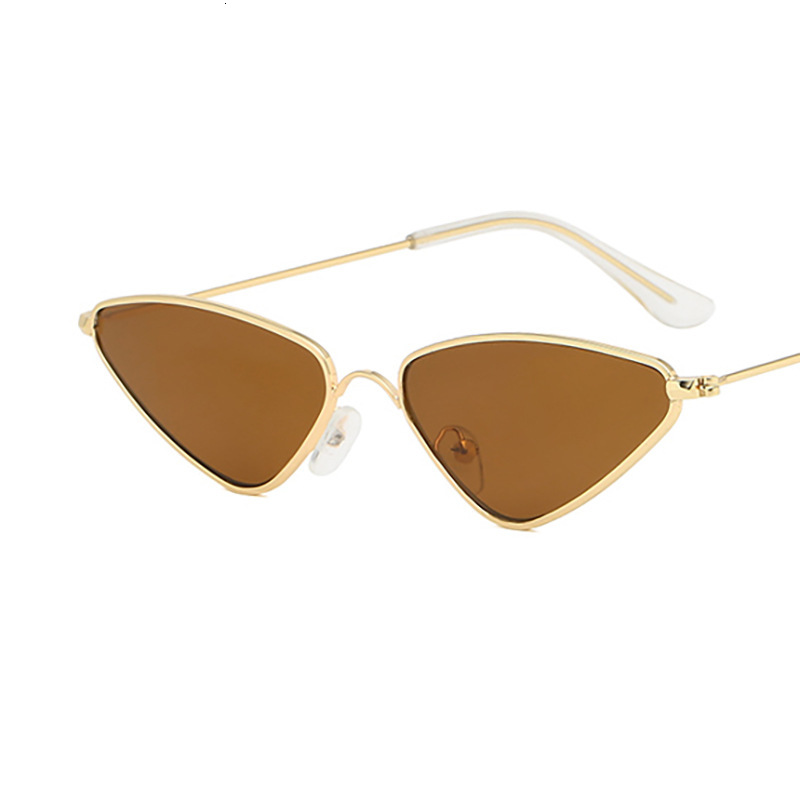 New Fashion Small Frame Film Triangle Women's Personalized Sunglasses