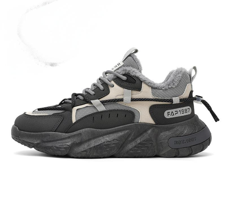 Men's Winter Fleece Warm Versatile Sports Leisure Trendy Shoes