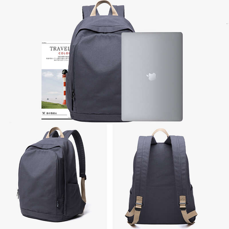 35L School Backpack For Women Lightweight Canvas Daily Rucack 15.6 Inch Laptop Bag Casual Unisex Travel Daypac