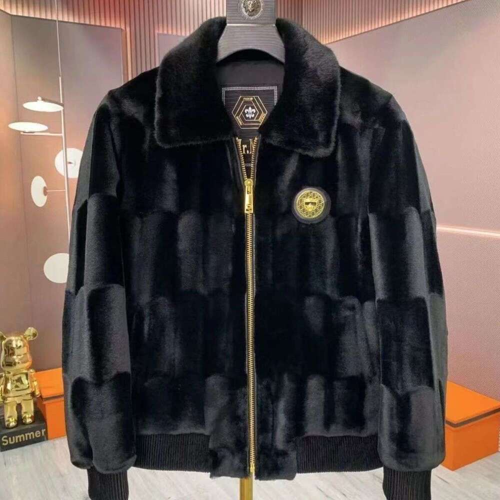 Autumn And Winter Oversized White Faux Fur Coat With Hood Long Sleeve Casual Loose Fluffy Jacket For Men Style 2024 F21