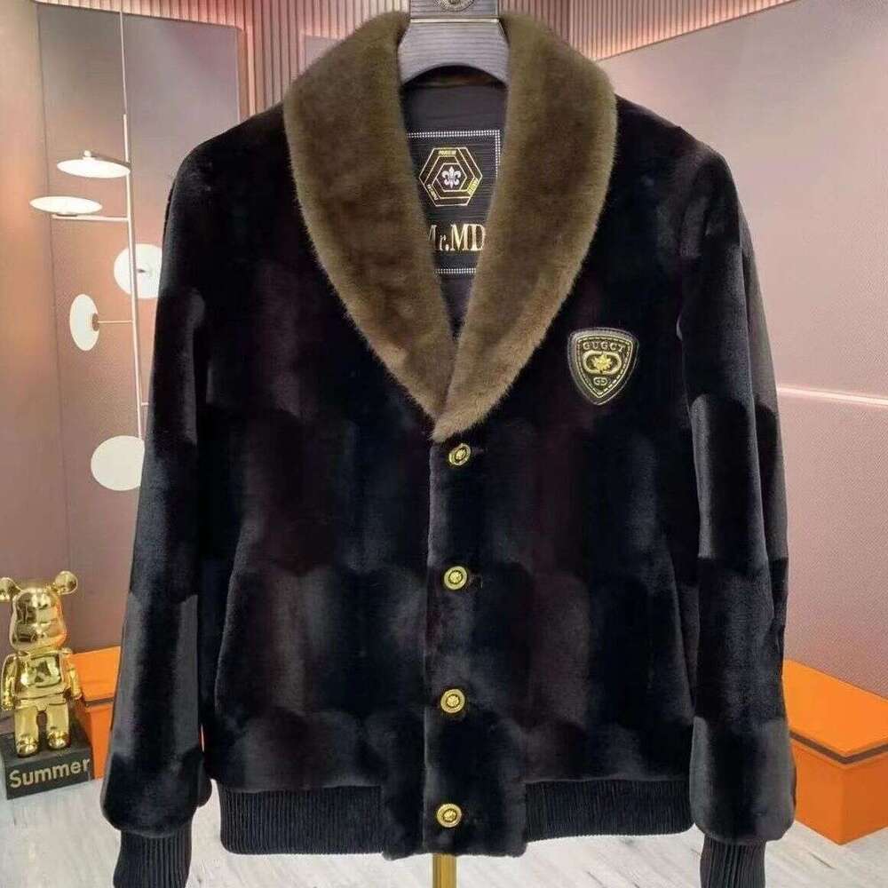 Autumn And Winter Oversized White Faux Fur Coat With Hood Long Sleeve Casual Loose Fluffy Jacket For Men Style 2024 F21