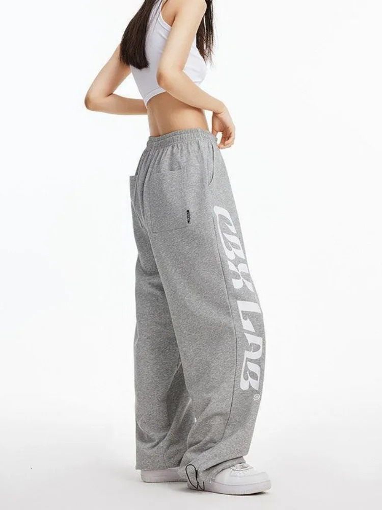 HOUZHOU Y2K Retro Bag Runner Sports Pants Womens Extra Large Korean Fashion Sports Pants Harajuku Street Clothing Gyaru Kpop Trousers 241022