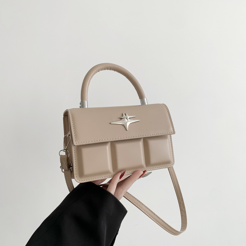 2025 Designer Women's Shoulder Bag 3 :Simple Casual Style Fashion Versatile Handbag Retro Solid Color,Black/White/Brown/Khaki/Fuia,Free shipping 