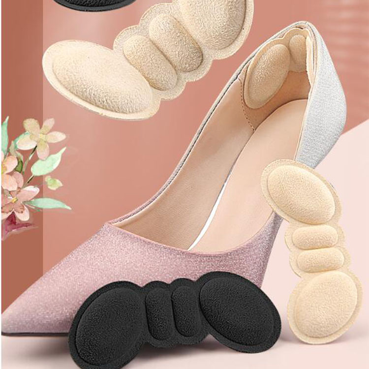 Heel Pads for Shoes Too Big, Shoe Inserts for Loose Shoes, Heel Grips Protectors for Blisters Pain, Filler Make Shoes Fit Tighter, Rubbing, Prevent Sl