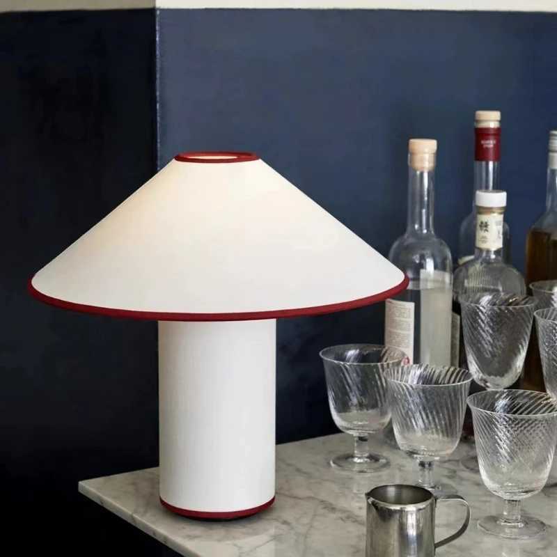 Vintage Wabi sabi table lamp mushroom table lamp for living room study bedroom bedside table sofa fabric table lamp X241021