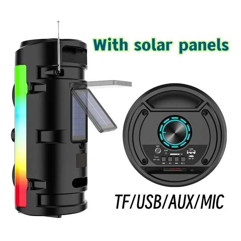 Loudspeaker box High Power Karaoke Sound Box Caixa De Som Bluetooth Speaker RGB Party Box Outdoor Portable Dual Horn Stereo Subwoofer FM/TWS/AUX Z2410