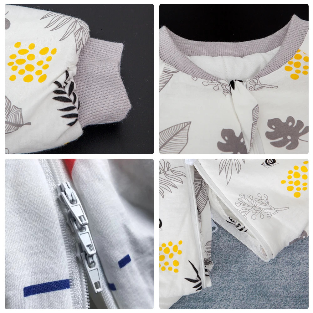 Baby sleeping bag baby harness bag baby cartoon pattern baby crib play with split legs warm winter anti Tipi sleeping bag 241022bj