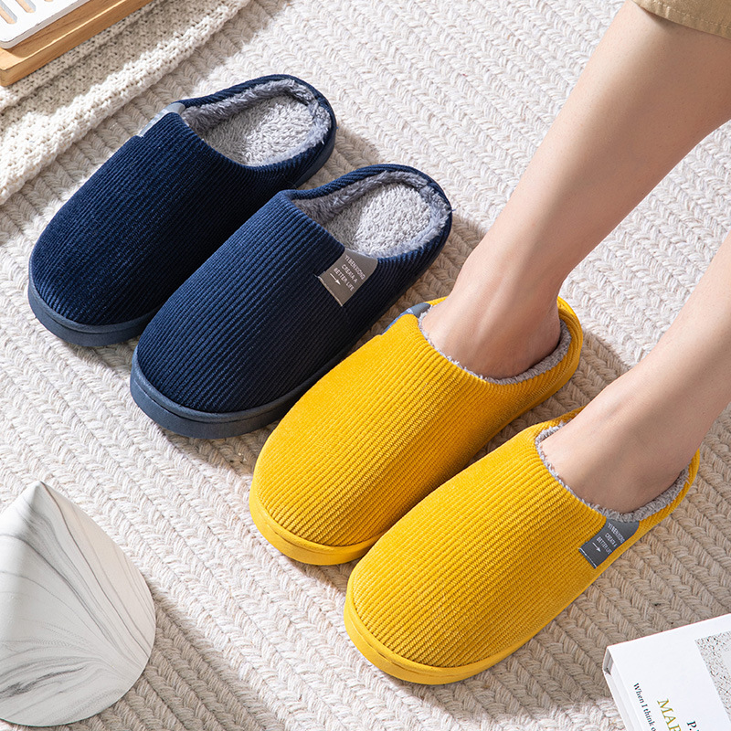 Women's Winter Slippers Sandals - Stylish Flat Slides Shoes, Warm & Cozy, Green Yellow Red Brown, Free Shipping 2024