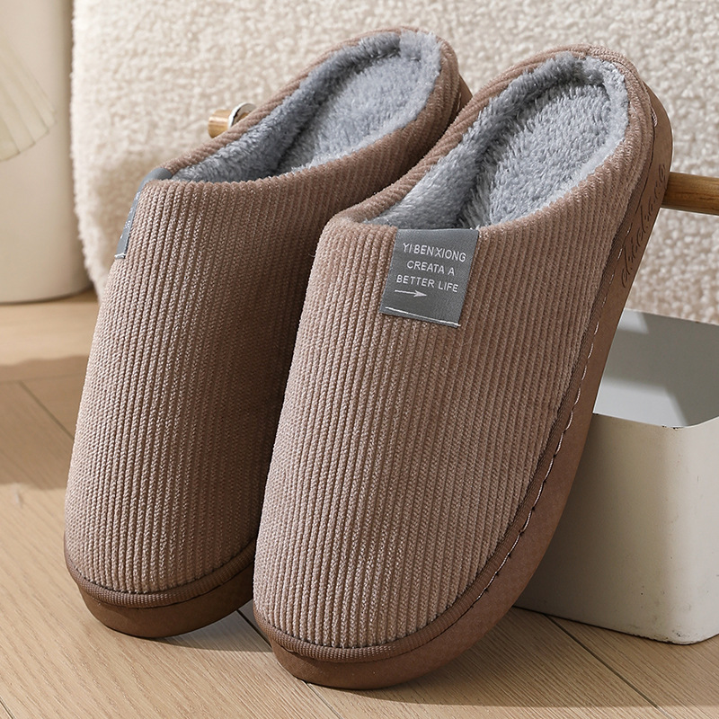 Women's Winter Slippers Sandals - Stylish Flat Slides Shoes, Warm & Cozy, Green Yellow Red Brown, Free Shipping 2024