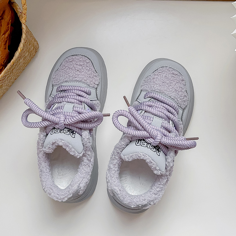 Autumn Winter New Flat Bottomed Soft Soled Fashionable Versatile Casual Shoes