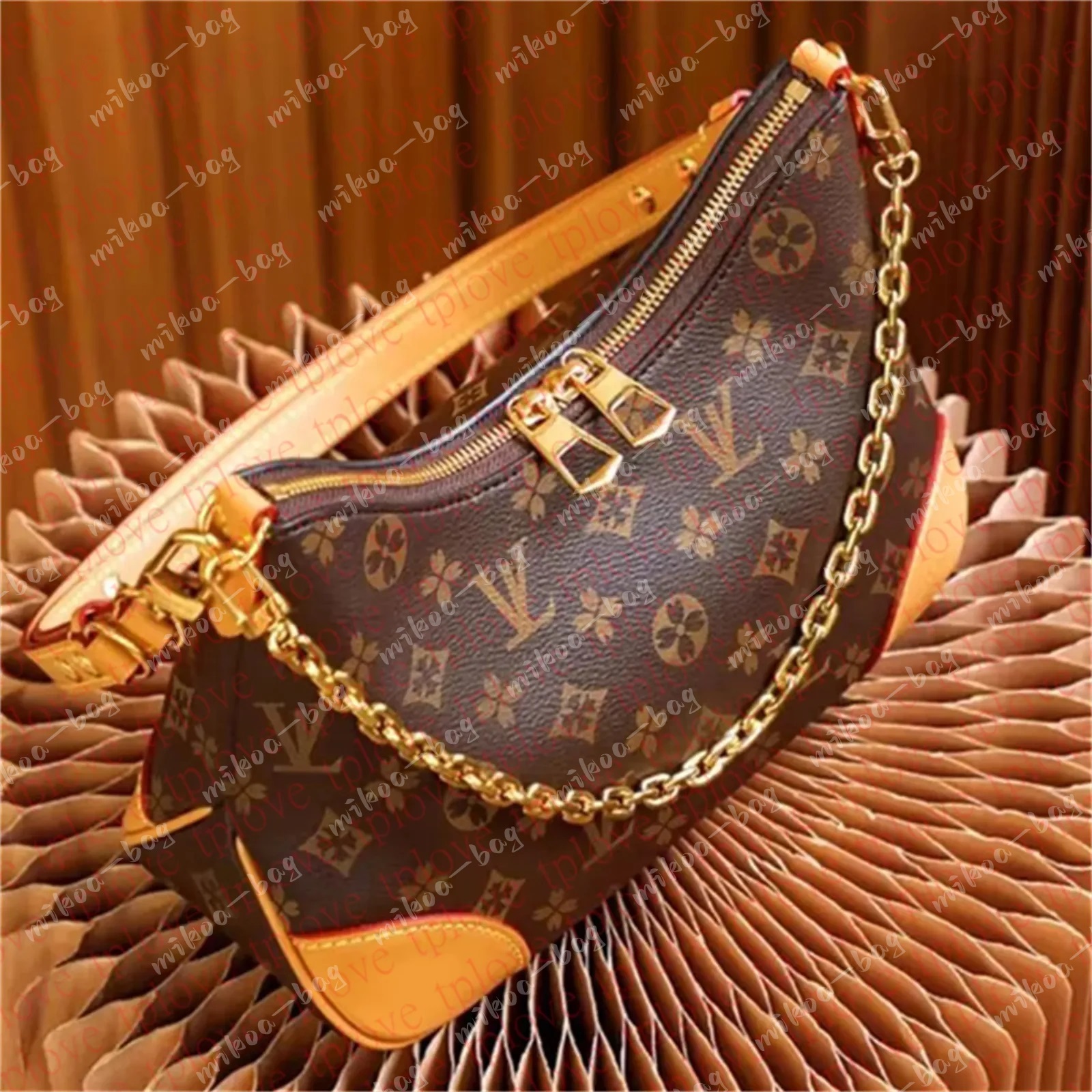 Designer Bag Croissant Bags Women Shoulder Bags Hobo Purse Luxurys Woman Baguette Underarm Handbags Subaxillary package Metal Chain Bag Tote Bags