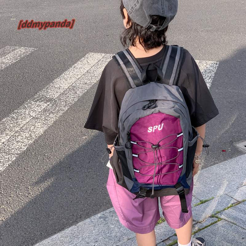 6-12 year old children's outdoor travel lightweight non slip, large capacity elementary school backpack, camping and hiking bag #25 ddmypanda ddm